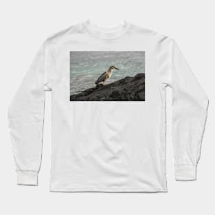 Black-crowned night heron of hawaii 7 Long Sleeve T-Shirt